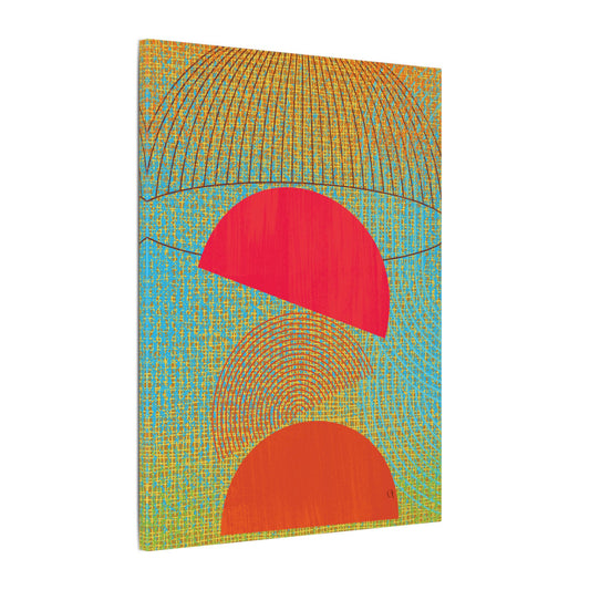 Canvas Art Print - Uruguay Fruits, Red