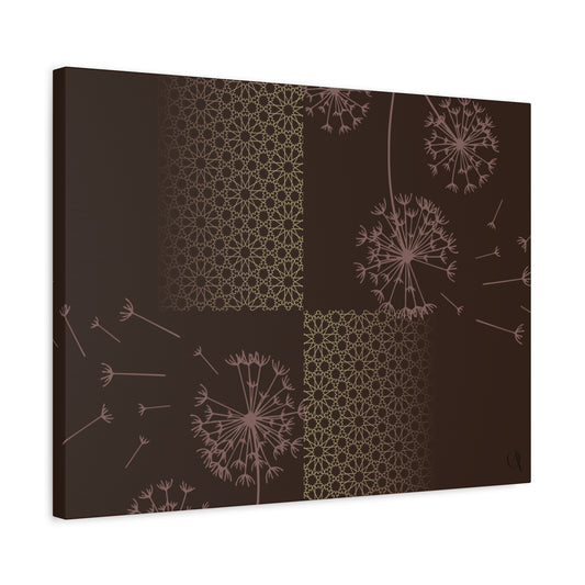 Colorful Brown Nature's Touch - Exclusive Canvas Art